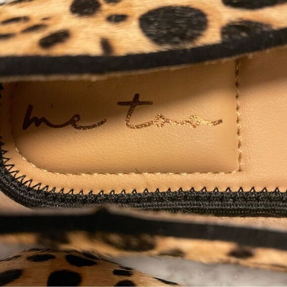 Me Too Aterra Leopard Cheetah Calf Hair Loafers - Picture 6 of 6
